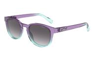 Óculos Solar Infantil Colcci Malu Fun C0245ca833 Violeta Translúcido Degradê Lente Cinza Degradê cat1 -