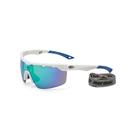 Óculos Solar Infantil Mormaii Athlon Nxt M0081b6585 Branco Brilho Lente Verde Espelhada cat1 -