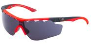 Óculos Solar Mormaii Athlon 3 - Com Duas Lentes - M0005c0201 Laranja E Cinza Lente Cinza