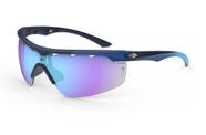 Óculos Solar Mormaii Athlon 4 m0042kc697 Azul Fosco Lente Espelhada Azul cat1 -