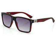 Óculos Solar Mormaii Cairo M0075aft33 Preto E Vermelho Fosco Lente Cinza cat1 -