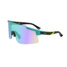 Óculos Solar Mormaii Grand Tour 2 M0144ke593 Azul Fosco Lente Verde Espelhada cat1 -