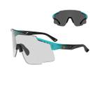 Óculos Solar Mormaii Grand Tour M0143ke372 Verde Fosco Lente Cinza Fotocromática cat1 -
