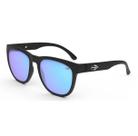 Óculos Solar Mormaii Santa Cruz M0030a1497 Preto Fosco Lente Azul Espelhada -