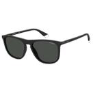 Óculos Solar Polaroid Pld2092/s 003 M9 58 Preto Fosco Lente Cinza Polarizada