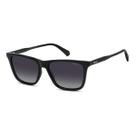 Óculos Solar Polaroid Pld4190/s 807 56 Preto Brilho Lente Cinza Degradê Polarizada