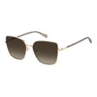 Óculos Solar Polaroid Pld4193/g/s/x Ddv 59 Dourado Brilho Lente Marrom Degradê Polarizada