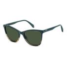 Óculos Solar Polaroid Pld4194/s Cvt 55 Azul Brilho Degradê Lente Verde Polarizada -