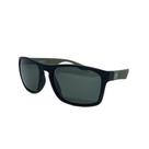 Óculos Solar Speedo Ecowave 14 A12 Preto Fosco Lente Verde Polarizada -