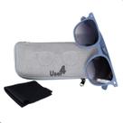 Oculos Solar Unisex Quadrado Azul Claro User4