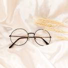 Oculos vintage redondo preto