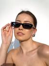 Oculos Vintage Slim Fino PRETO - TENTO EYEWEAR