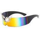 Óculos Visor: lente futurista Rainbow Shield Óculos Visor: lente futurista Rainbow Shield