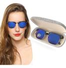 Óculus De Sol Feminino Polarizado Uv400 Original Caixa Linho
