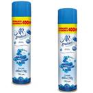 Odorizador De Ambientes Aquamarine Ar Gradável Kit 2 de 400ml