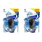 Odorizador Veicular Glade Auto + Refil Acqua 7 ml (Kit 2)