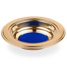 Oferecendo Plate Steadfast Selections Blue Premium Gold em aço inoxidável para igreja Oferecendo Plate Steadfast Selections Blue Premium Gold em aço inoxidável para igreja