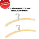 OFERTA KIT 48 Cabides de Madeira Senhora Adulto 40cm Grande R3 Organização, Ganchos, Resistente, Blusas, Saias, Casacos, Armários OFERTA KIT 48 Cabides de Madeira Senhora Adulto 40cm Grande R3 Organização, Ganchos, Resistente, Blusas, Saias, Casacos, Armários