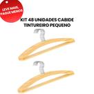 OFERTA KIT 48 Cabides de Madeira Tintureiro 30cm, Haste Firme, Organização, Resistente, Calça, Camisa, Casacos