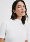 Off whit t-shirt feminina basic