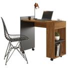 Office Alessa Módulo 2 Amêndoa/Chumbo - Lukaliam
