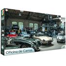 Oficina de Carros Brinquedo Educativo Quebra Cabeça 1000 PÇs
