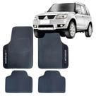 ogo de Tapete Universal Borracha Automotivo Bordado para Carros Linha MITSUBISHI