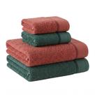 ogo de Toalhas 4 peças Luxo Confort Algodão Banhão 500g/m² Grossa Macias, Felpudas e Alta Absorção Sarah Enxovais 2 Banhão 2 Rosto