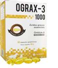 Ograx 1000mg Omega 3 Suplemento Pele Cães e Gatos 30 Cápsulas