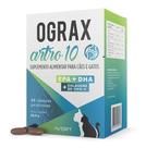 Ograx Artro 10 Cap Suplemento Colágeno Para Cães Gatos Nutri