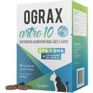 Ograx artro 10 suplemento colageno caes e gatos 30 capsulas