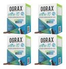Ograx Artro 10 Suplemento Para Cães Cão Gatos 30 Cap Kit 4