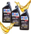 Óleo 20w50 Mobil Mineral Mt 03 Mt 07 Mt 09 3 Litros
