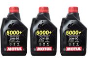 Óleo 5000 20w50 Motul Cb 600f Hornet 2005 Á 2014 3 Litros Óleo 5000 20w50 Motul Cb 600f Hornet 2005 Á 2014 3 Litros