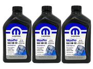 Óleo 5w30 MaxPro Sintético Original Mopar - 3 Litros