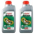 Oleo Castrol Actevo 4 Tempos 2 Litro 15w50 Semi-sintetico