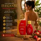 Óleo Corporal Apiderm Elegante Morango do Nordeste 100ml com Óleo de Amêndoas Óleo Corporal Apiderm Elegante Morango do Nordeste 100ml com Óleo de Amêndoas