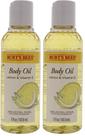 Óleo corporal Burt's Bees, limão e vitamina E 150 ml (pacote com 2)