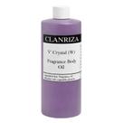 Óleo Corporal CLANRIZA V' Crystal Fragrância Natural 295 ml