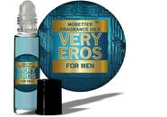 Óleo corporal de colônia MoBetter Very Eros Men, de longa duração, 10 ml
