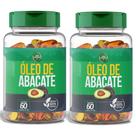 Óleo de Abacate 1000mg 60 Cápsulas Rico em Beta-sitosterol e Vitamina E Saúde 2 POTES