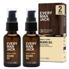 Óleo de barba Every Man Jack Fragrância de baunilha e cedro 30mL x2