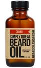 Óleo de Barba Simply Great - Cedro, 90ml, Vegano e Cruelty-Free