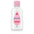 Óleo de bebê O óleo mineral puro da Johnson evita a umidade 90 mL