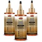 Óleo de cabelo African Pride Black Castor Miracle 180 ml x 3 pacotes