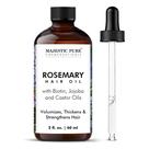 Óleo de cabelo MAJESTIC PURE Rosemary com biotina para crescimento capilar 60mL