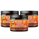 Óleo de cabelo Okaga Batana 3PK Rosemary Castor Pumpkin Seed
