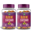 Óleo de Cártamo 1000mg 60 Cápsulas 100 Natural Fonte de Ácido Linoleico Ômega 6 e Suporte Nutricional para sua Dieta e BemEstar