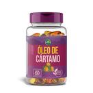 Óleo de Cártamo 1000mg 60 Cápsulas 100% Natural Suporte Metabólico Rico em Ômega 6 e 9