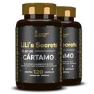 Óleo De Cártamo Carthamus tinctorious L Vitamina E 240 cápsulas softgels Lilis Secrets